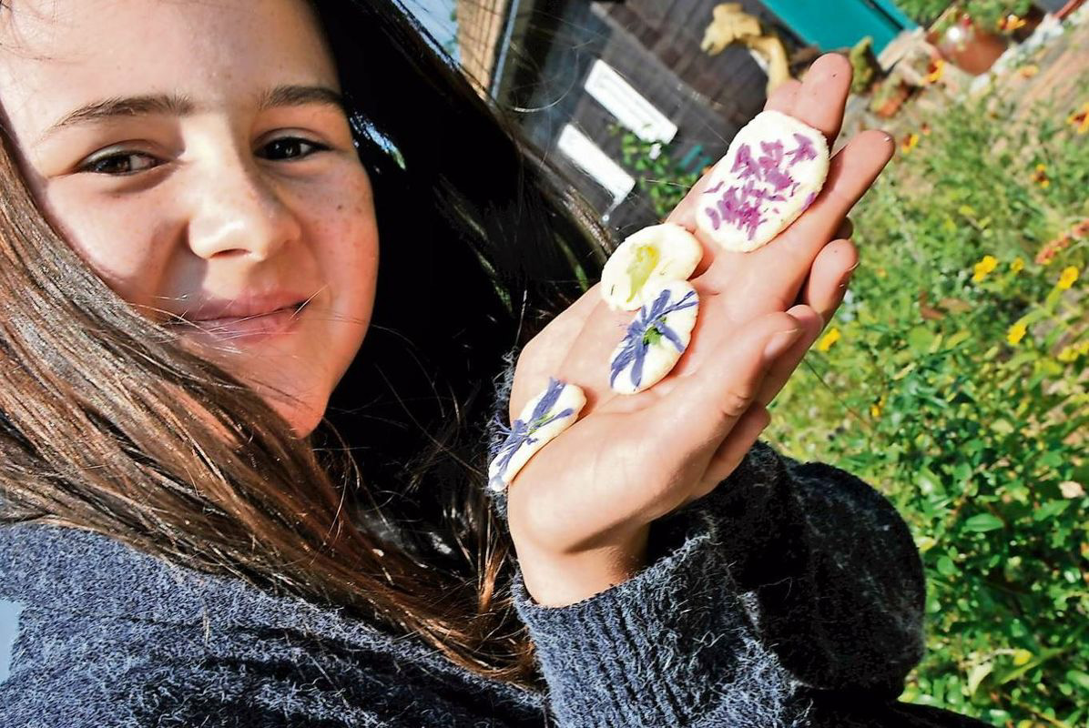 Echte Hingucker aus heimischen Kräutern