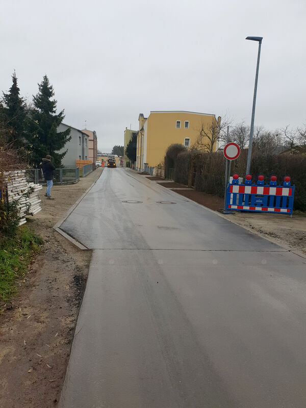 Lausitzer Straße wieder freigegeben