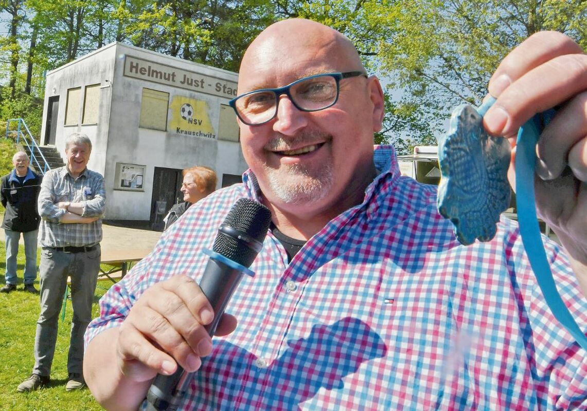 70 limitierte Anhänger für 70 Jahre Stadion in Krauschwitz