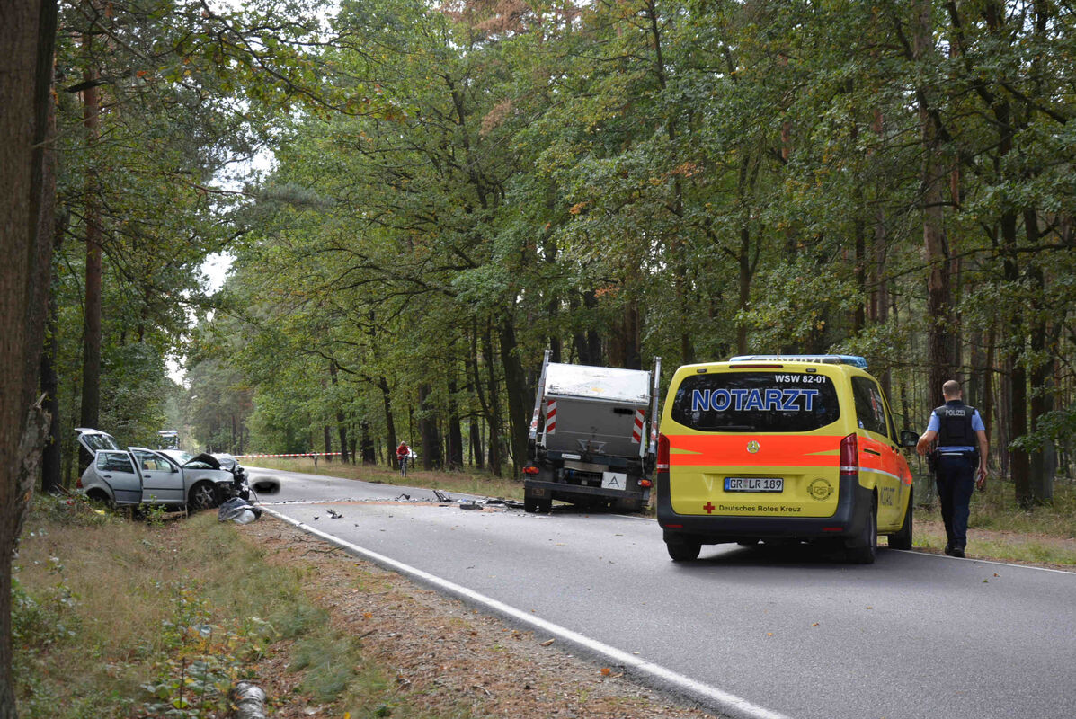 Tödlicher Unfall zwischen Schleife und Mühlrose