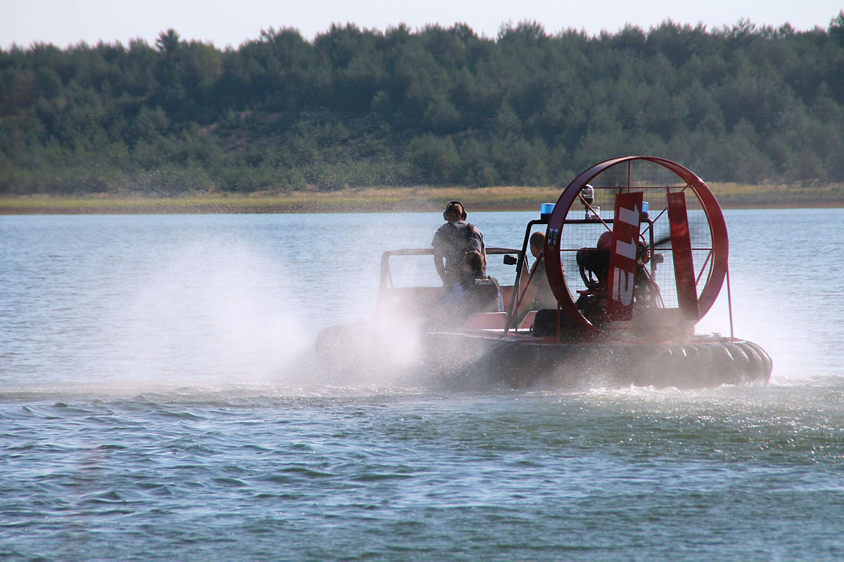 Touristen von Insel bei Lohsa evakuiert